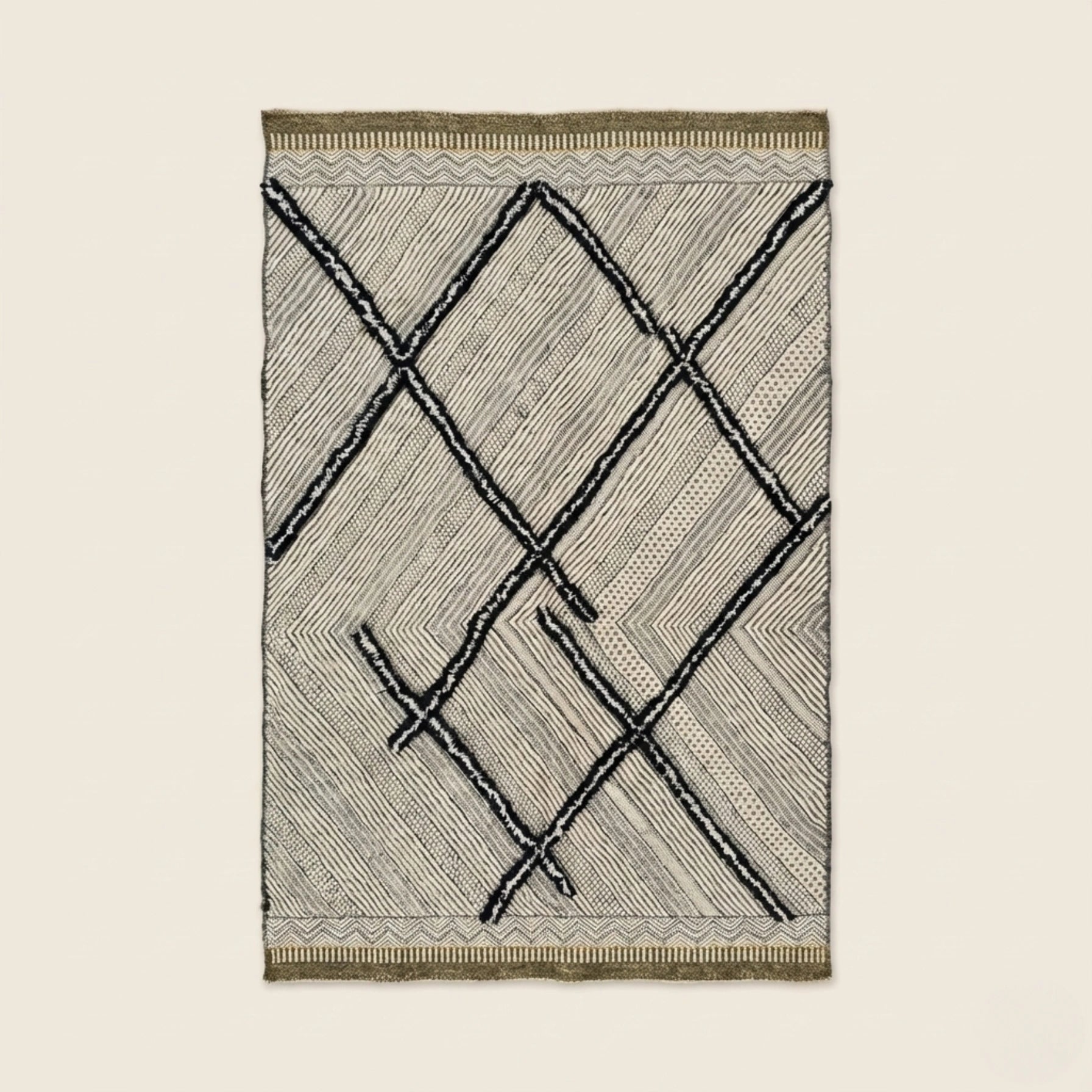 Zanafi — Ligne Croisée Rug Riad